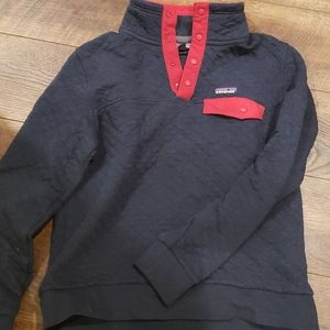 Womens Patagonia Quilted Snap T Pullover